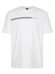 BUGATTI Multicoloured Stripe With Branding White 562057404 цена и информация | Мужские футболки | kaup24.ee
