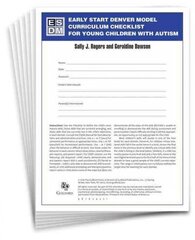 Early Start Denver Model Curriculum Checklist for Young Children with Autism, Set of 15 Checklists, Each a 16-Page Two-Color Booklet цена и информация | Книги по социальным наукам | kaup24.ee