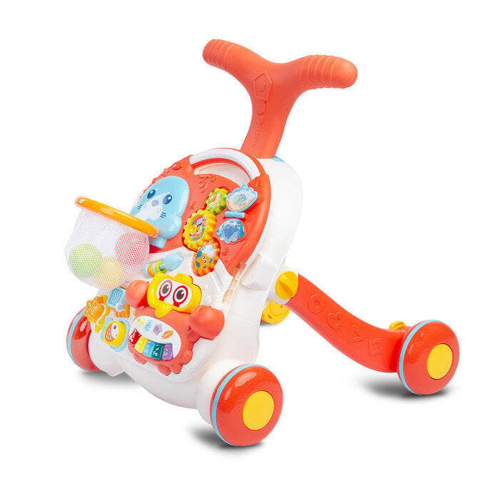 Käimistugi-tegeluslaud 2-in-1 Toyz Spark Orange hind ja info | Imikute mänguasjad | kaup24.ee