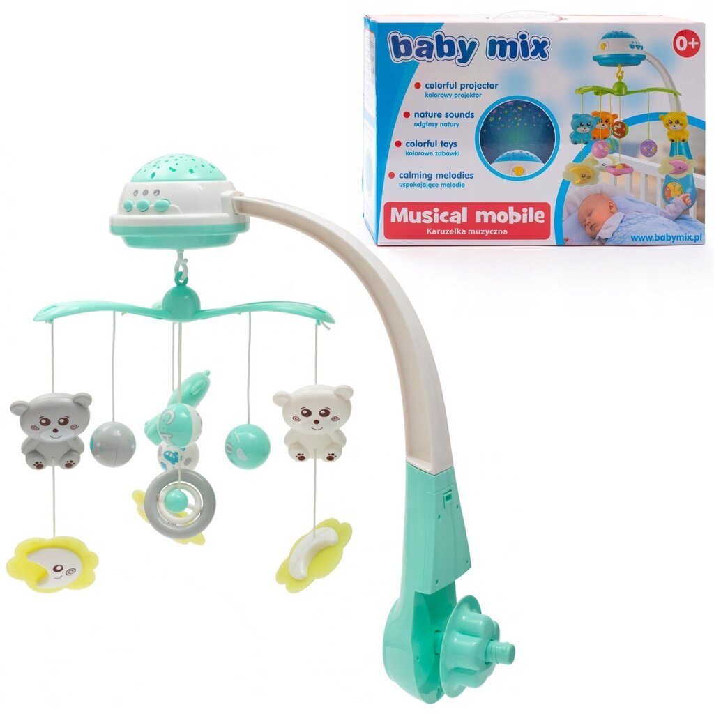 Karussell projektoriga Baby Mix 42785 hind ja info | Imikute mänguasjad | kaup24.ee