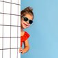 Laste päikeseprillid Kietla kruvideta ja 100% purunematu raamiga, kõrge 3-kategooria kaitsega, 1-2 aastat, toon Grapefruit WA2SUNGRAP hind ja info | Laste aksessuaarid | kaup24.ee