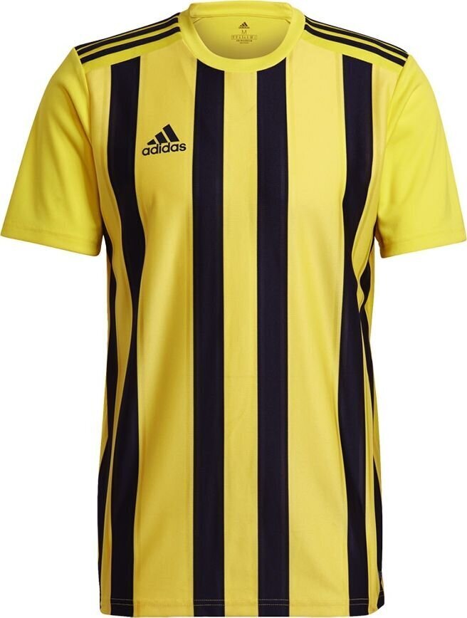 Jalgpallisärk Adidas STRIPED 21 JSY, kollane, XL цена и информация | Jalgpalli varustus ja riided | kaup24.ee