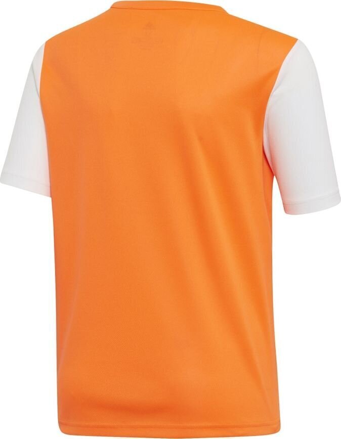 Adidas Jalgpallisärk ESTRO 19 JSY, oranž, 116cm hind ja info | Jalgpalli varustus ja riided | kaup24.ee