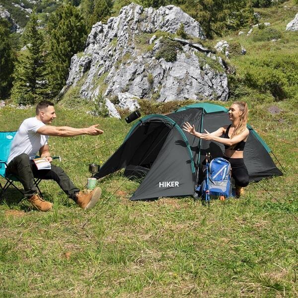 Telk Nils Camp NC6010 Hiker, must цена и информация | Telgid | kaup24.ee