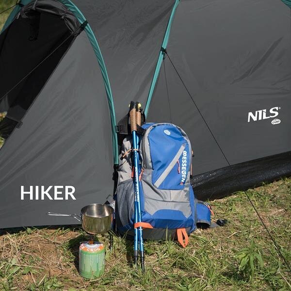 Telk Nils Camp NC6010 Hiker, must цена и информация | Telgid | kaup24.ee