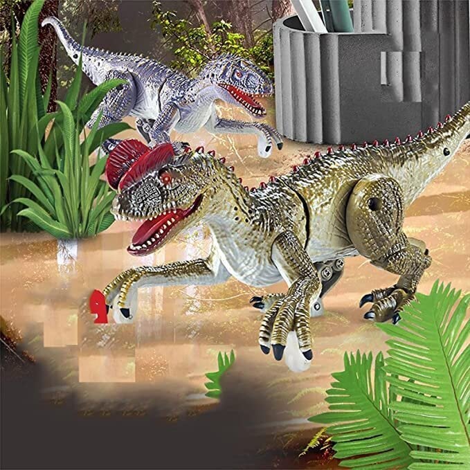 Puldiga juhitav minidinosaurus koos efektidega Cooler St Co 4551 hind ja info | Poiste mänguasjad | kaup24.ee