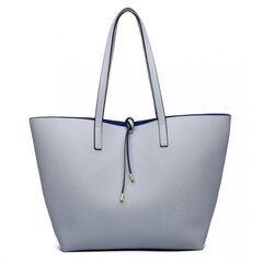 Комплект женской сумочки Maia Grey из 2-х предметов, двухсторонний, серый/синий цена и информация | Женские сумки | kaup24.ee