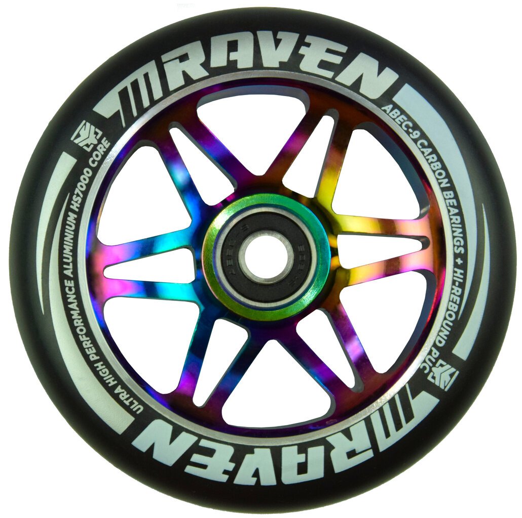 Tõukeratta rattad Raven, 110 mm цена и информация | Tõukerattad | kaup24.ee