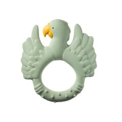 Жевательная игрушка для ванны Natruba зеленый попугай цена и информация | Прорезыватели | kaup24.ee