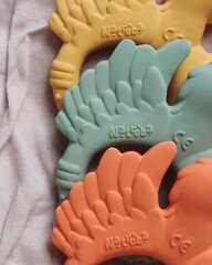 Жевательная игрушка для ванны Natruba зеленый попугай цена и информация | Прорезыватели | kaup24.ee