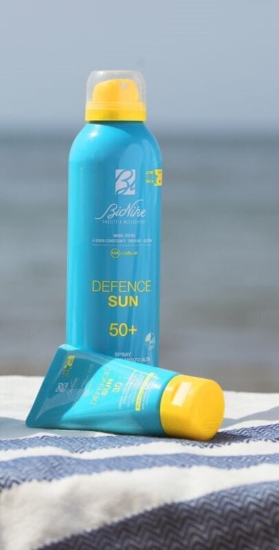 Bionike Defence Sun Päikesekaitse Aerosool SPF50+. 200ml hind ja info | Päikesekreemid | kaup24.ee