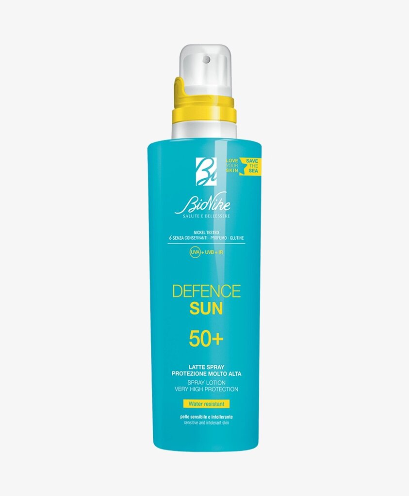 Bionike Defence Sun Päikesekaitse Aerosool SPF50+. 200ml цена и информация | Päikesekreemid | kaup24.ee