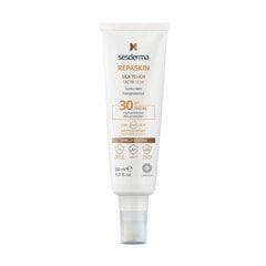 Солнцезащитный крем для лица Sesderma Repaskin Slik Touch Spf 50, 50 мл цена и информация | Кремы от загара | kaup24.ee