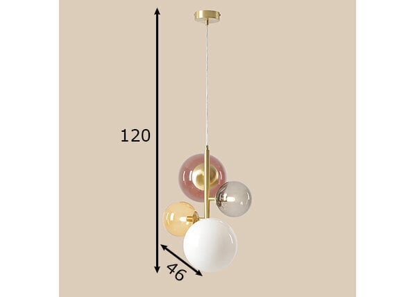 Aldex laevalgusti Bloom 1111L40 цена и информация | Laelambid | kaup24.ee