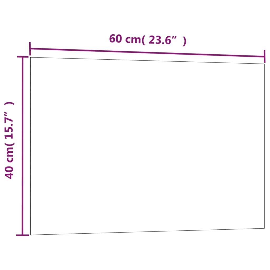 Seina magnettahvel 60x40cm, valge hind ja info | Kirjatarbed | kaup24.ee