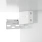 vidaXL seina telerikapid, 2 tk, kõrgläikega valge, 80x34,5x40 cm цена и информация | TV alused | kaup24.ee