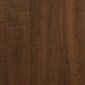 vidaXL puhvetkapp, pruun tamm, 70 x 35,5 x 67,5 cm, tehispuit hind ja info | Elutoa väikesed kapid | kaup24.ee
