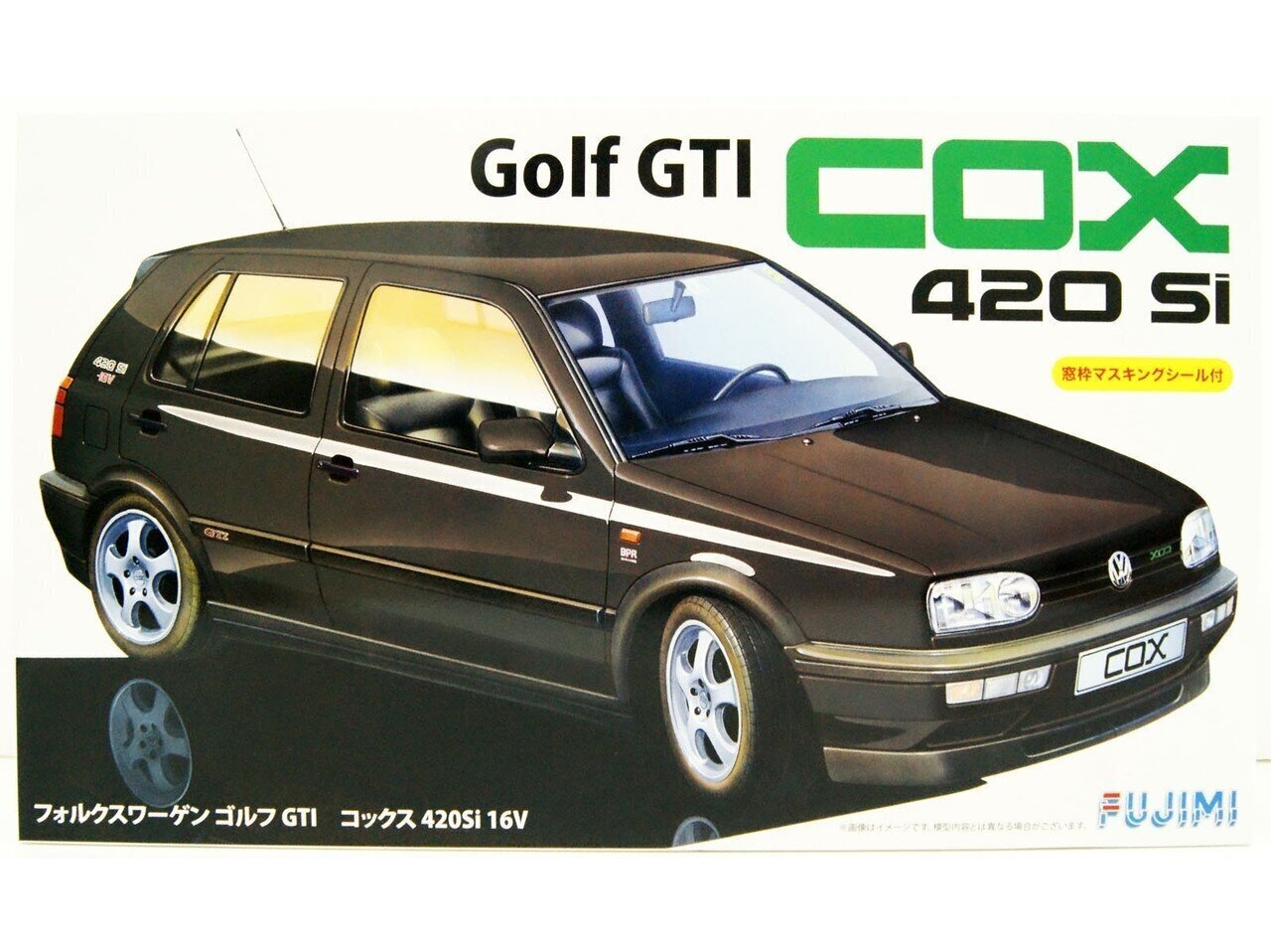 Fujimi - Golf GTI COX 420 Si, 1/24, 12676 цена и информация | Klotsid ja konstruktorid | kaup24.ee