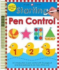 Starting Pen Control: Wipe Clean Spirals hind ja info | Väikelaste raamatud | kaup24.ee