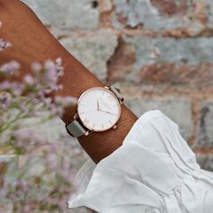 Olivia Burton White Glitter Dial женские часы цена и информация | Женские часы | kaup24.ee