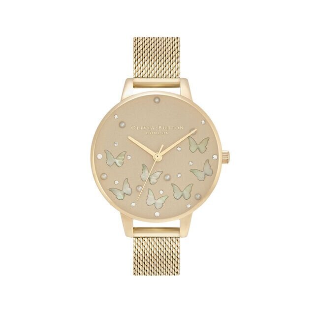 Olivia Burton Sparkle Butterfly käekell hind ja info | Naiste käekellad | kaup24.ee