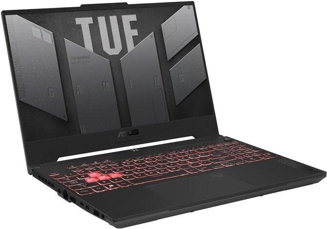 Notebook|ASUS|TUF|FA507NU-LP031W|CPU 7735HS|3200 MHz|15.6&quot;|1920x1080|RAM 16GB|DDR5|4800 MHz|SSD 512GB|NVIDIA GeForce RTX 4050|6GB|ENG|Windows 11 Home|Grey|2.2 kg|90NR0EB5-M004R0 hind ja info | Sülearvutid | kaup24.ee