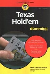 Texas Hold'em For Dummies 2nd edition hind ja info | Tervislik eluviis ja toitumine | kaup24.ee