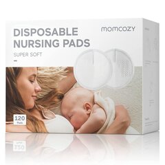 Ühekordsed rinnahoidja padjad Momcozy, 120 tk цена и информация | Товары для кормления | kaup24.ee