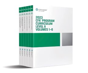 2023 CFA Program Curriculum Level II Box Set hind ja info | Majandusalased raamatud | kaup24.ee