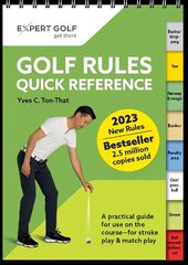 Golf Rules Quick Reference 2023-2026: The practical guide for use on the course hind ja info | Tervislik eluviis ja toitumine | kaup24.ee