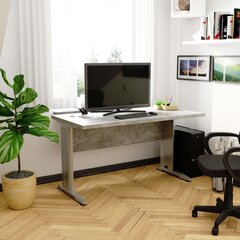 Стол компьютерный BМ-135, серый цена и информация | Компьютерные, письменные столы | kaup24.ee