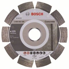 Алмазный пильный диск Bosch Concrete, 125 мм цена и информация | Механические инструменты | kaup24.ee