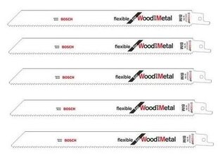 Saetera BOSCH puit/metall S1122HF 5 tk hind ja info | Elektrilised saed, mootorsaed ja tarvikud | kaup24.ee