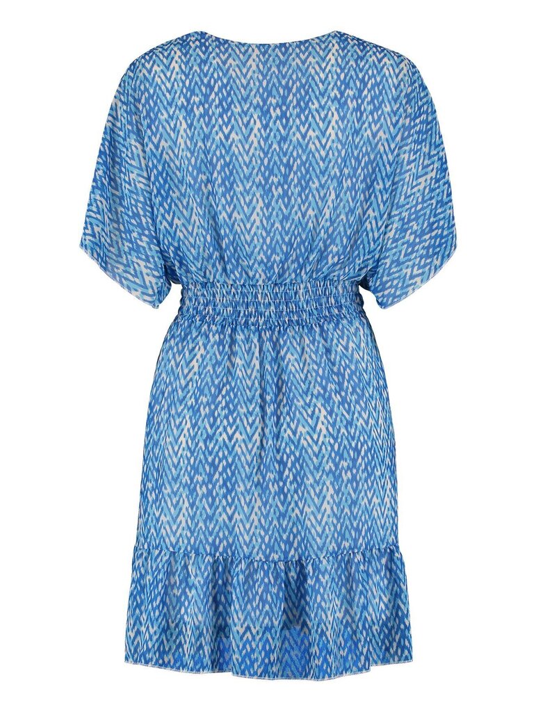 Naiste kleit Hailys Eve KL*2194, sinine/valge 4067218582205 hind ja info | Kleidid | kaup24.ee