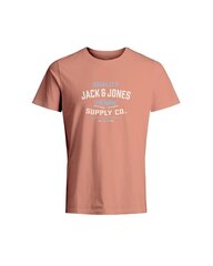 Meeste T-särk Jack & Jones 12238935*04, virsik 5715418703249 hind ja info | Meeste T-särgid | kaup24.ee
