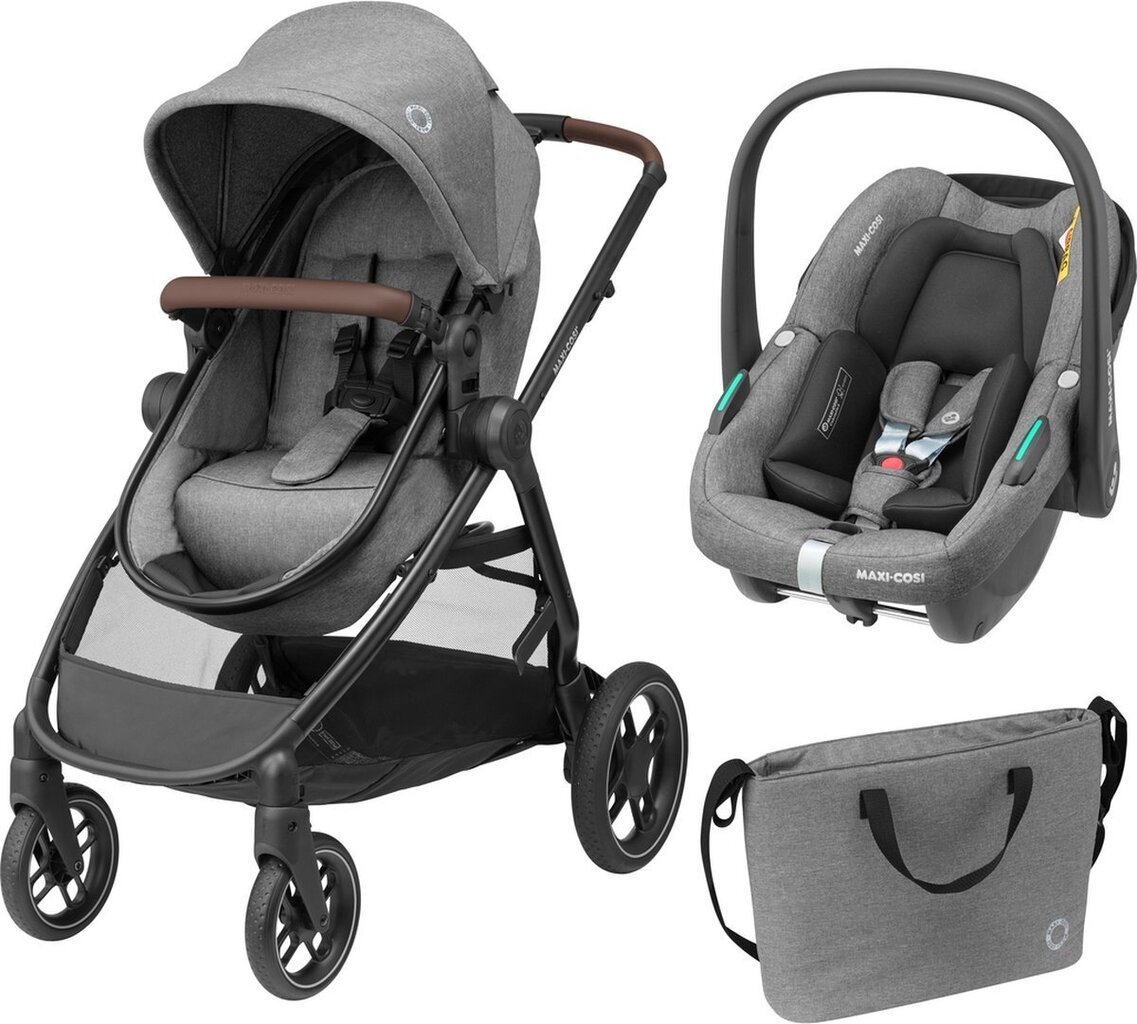 Maxi-Cosi universaalne jalutuskäru Zelia S Trio 3in1, grey цена и информация | Vankrid, jalutuskärud | kaup24.ee