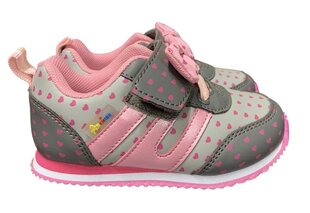 Tüdrukute tossud American Club BS15/19, Grey/Pink hind ja info | Laste spordijalatsid | kaup24.ee