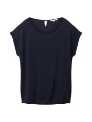 Женская футболка Tom Tailor 1037402*10668, тёмно-синяя, 4066887744785 цена и информация | Женские футболки | kaup24.ee