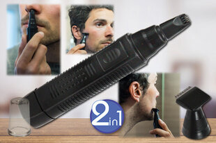 Триммер для носа на батарейках + триммер цена и информация | Машинки для стрижки волос | kaup24.ee