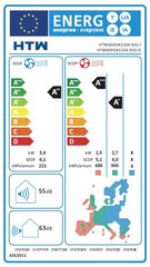 Õhukonditsioneer/soojuspump HTWS035IX21D4-R32 hind ja info | Õhksoojuspumbad, konditsioneerid | kaup24.ee