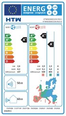 Õhukonditsioneer/soojuspump HTW IX21D4 HTWS026IX21D4-R32 hind ja info | Õhksoojuspumbad, konditsioneerid | kaup24.ee