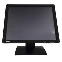 Puuteekraaniga Monitor approx! APPMT19W5 19'' VGA USB Must цена и информация | Мониторы | kaup24.ee