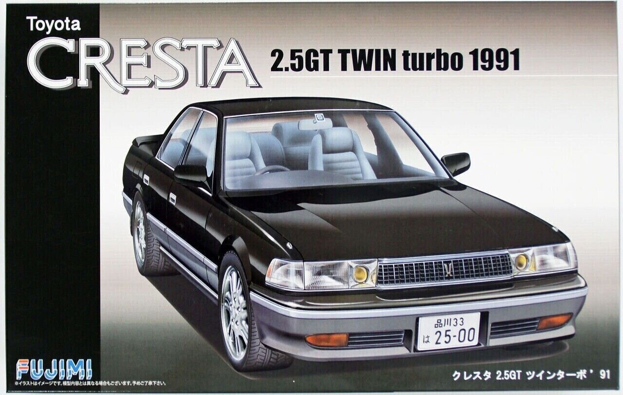 Liimitav mudel Fujimi ID-122 Toyota Cresta 2.5GT Twin Turbo 39572 1/24 hind ja info | Liimitavad mudelid | kaup24.ee