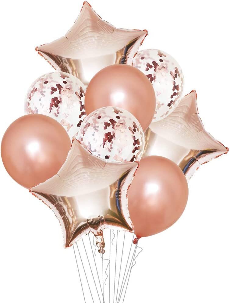 Happy Birthday õhupallikomplekt, roosa hind ja info | Peokaunistused | kaup24.ee