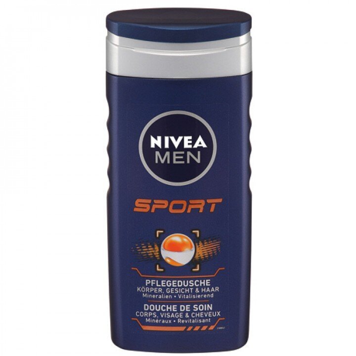 Nivea Men kosmeetikakomplekt 3:1: dušigeel, 250 ml, kuivdeodorant, 150 ml, kehakreem, 30 ml. цена и информация | Dušigeelid, õlid | kaup24.ee