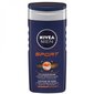 Nivea Men kosmeetikakomplekt 3:1: dušigeel, 250 ml, kuivdeodorant, 150 ml, kehakreem, 30 ml. цена и информация | Dušigeelid, õlid | kaup24.ee