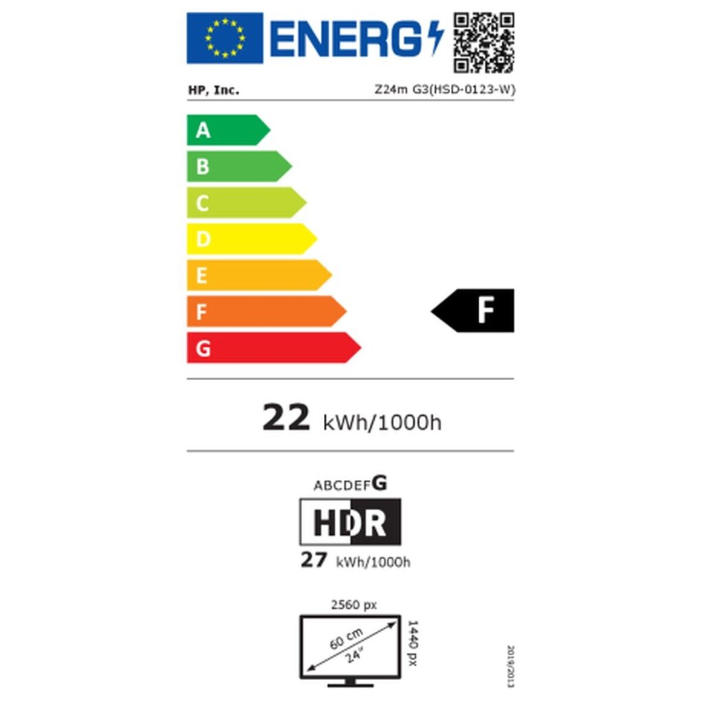 Monitor HP Z24M G3 QHD 24'' цена и информация | Monitorid | kaup24.ee