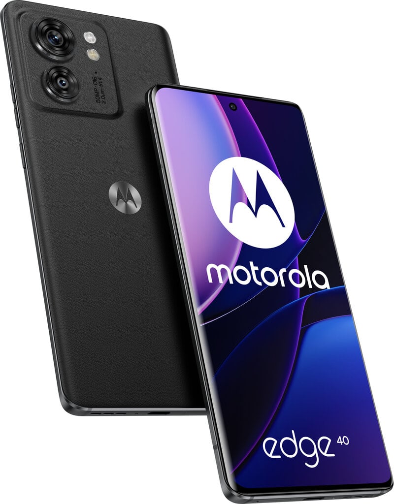 Motorola Edge 40 5G 8/256GB PAY40005SE Eclipse Black цена и информация | Telefonid | kaup24.ee