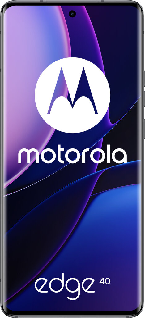 Motorola Edge 40 5G 8/256GB PAY40005SE Eclipse Black hind ja info | Telefonid | kaup24.ee