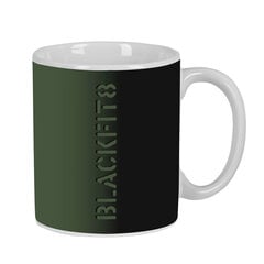 Кружка Mug BlackFit8 Gradient Керамика Чёрный Милитари (350 ml) цена и информация | Стаканы, фужеры, кувшины | kaup24.ee